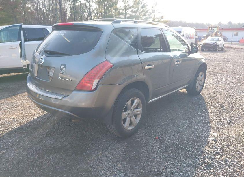 Photo 4 of 2007 Nissan Murano SL (VIN JN8AZ08W27W625563)