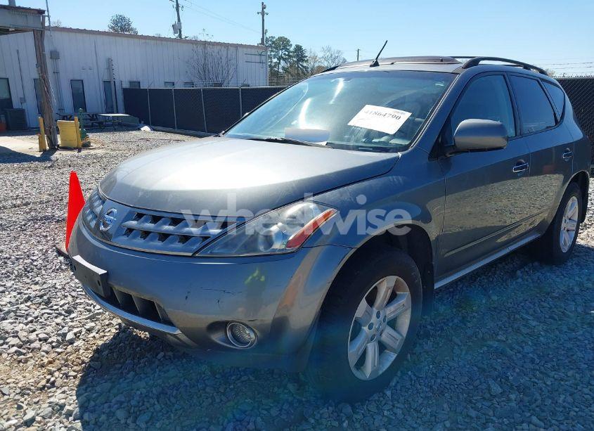 2007 Nissan Murano SL (VIN JN8AZ08W27W654254) main photo