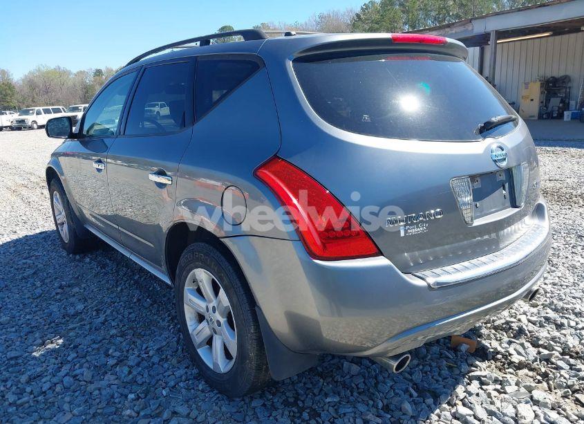 Photo 2 of 2007 Nissan Murano SL (VIN JN8AZ08W27W654254)