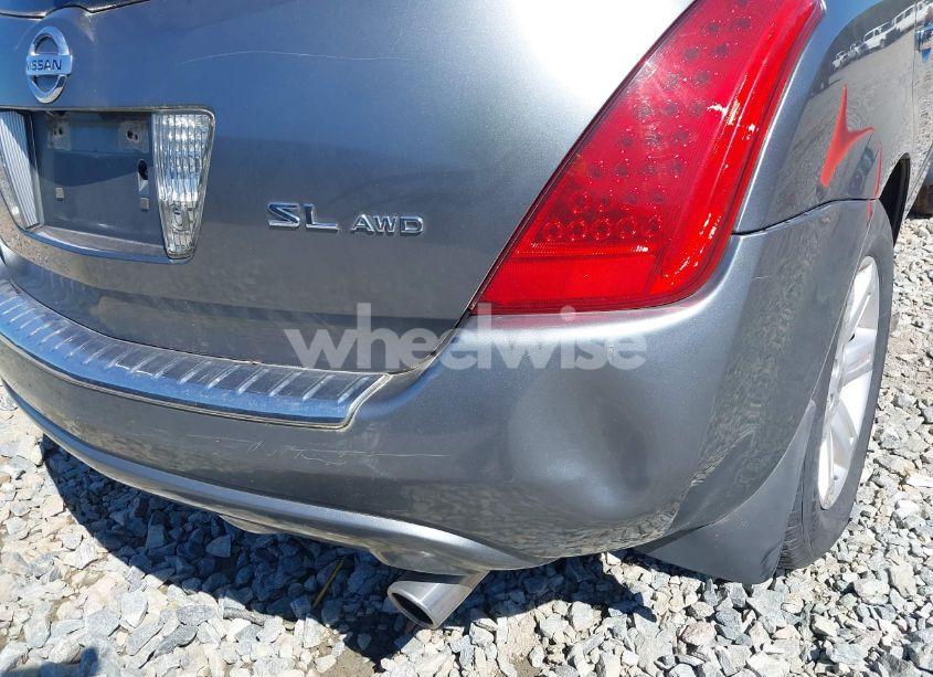 Photo 5 of 2007 Nissan Murano SL (VIN JN8AZ08W27W654254)