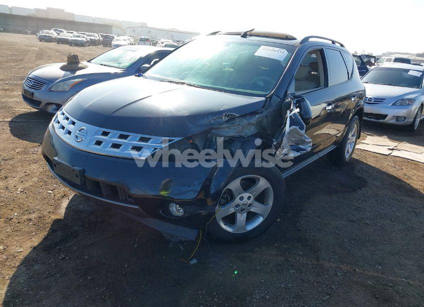 Photo 2 of 2004 Nissan Murano SL (VIN JN8AZ08W34W315904)