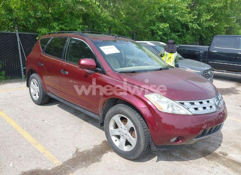 2005 Nissan Murano SL (VIN JN8AZ08W35W414157) main photo