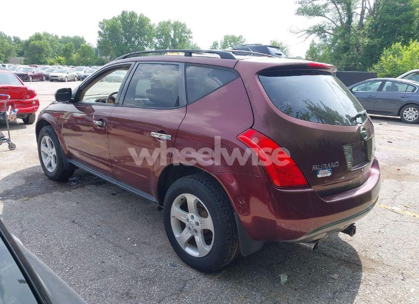 Photo 3 of 2005 Nissan Murano SL (VIN JN8AZ08W35W414157)