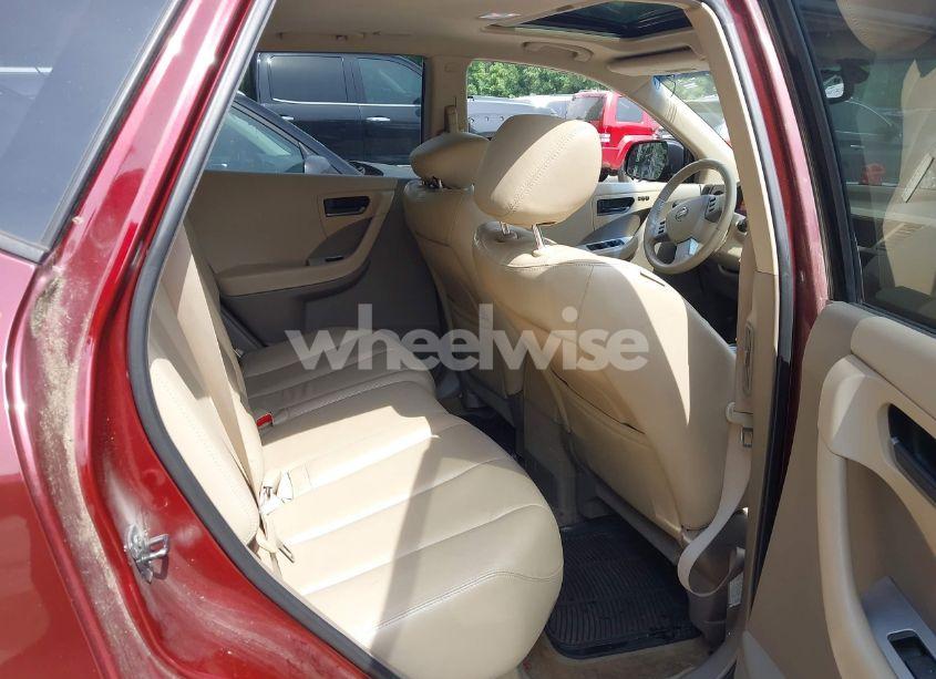 Photo 8 of 2005 Nissan Murano SL (VIN JN8AZ08W35W414157)