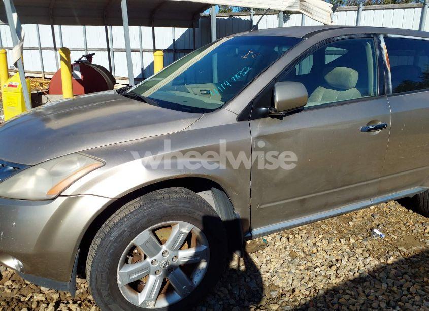 Photo 7 of 2006 Nissan Murano SL (VIN JN8AZ08W36W524580)