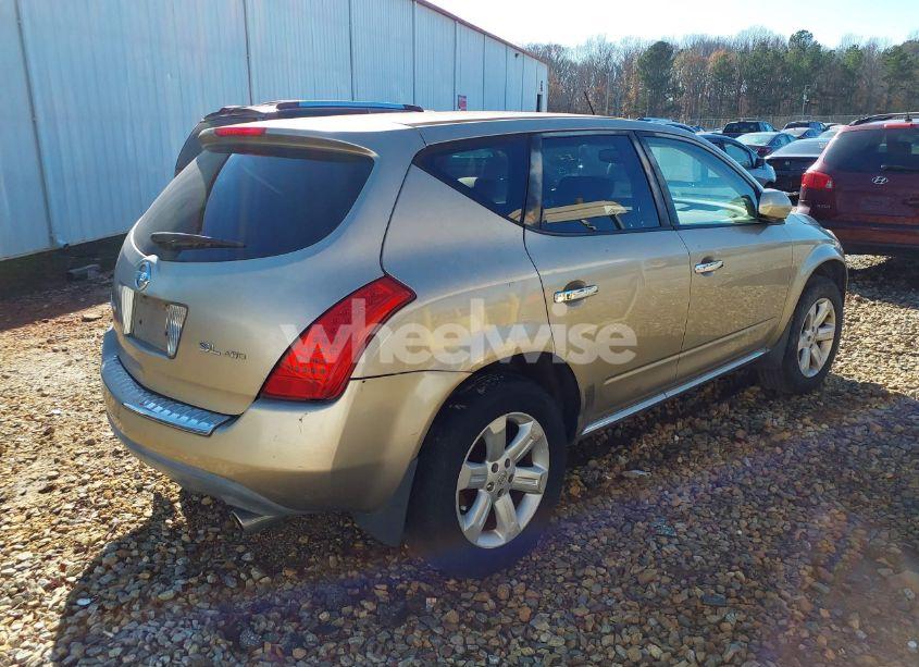 2006 Nissan Murano SL (VIN JN8AZ08W36W524580) main photo