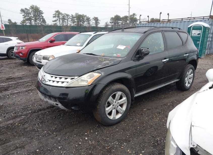 2007 Nissan Murano S (VIN JN8AZ08W37W600168) main photo
