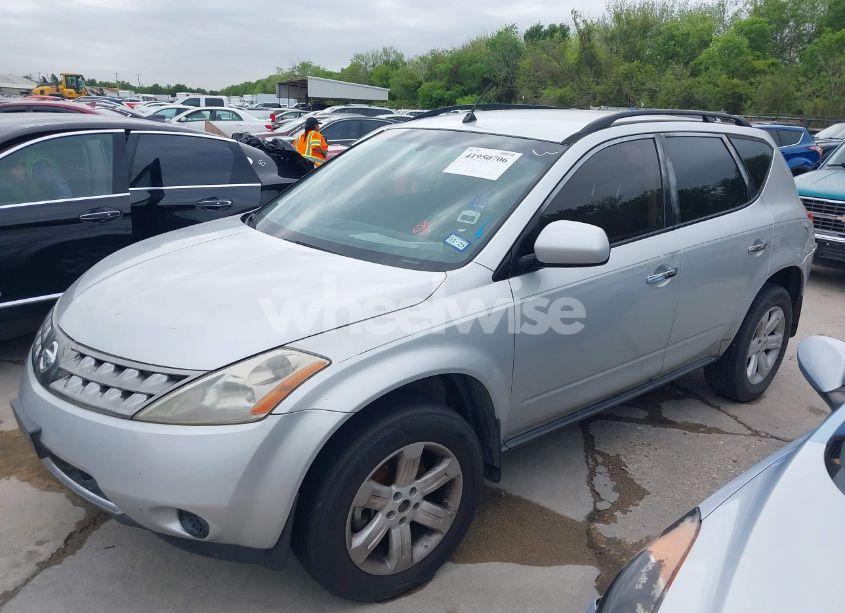 2007 Nissan Murano S (VIN JN8AZ08W37W629945) main photo