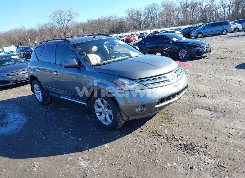 2007 Nissan Murano SL (VIN JN8AZ08W37W634482) main photo