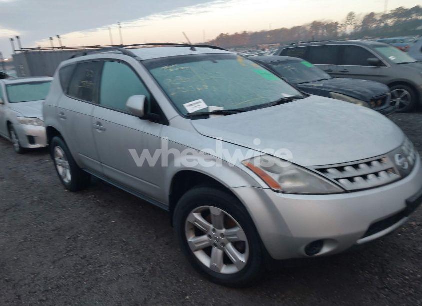 2007 Nissan Murano S (VIN JN8AZ08W37W655803) main photo