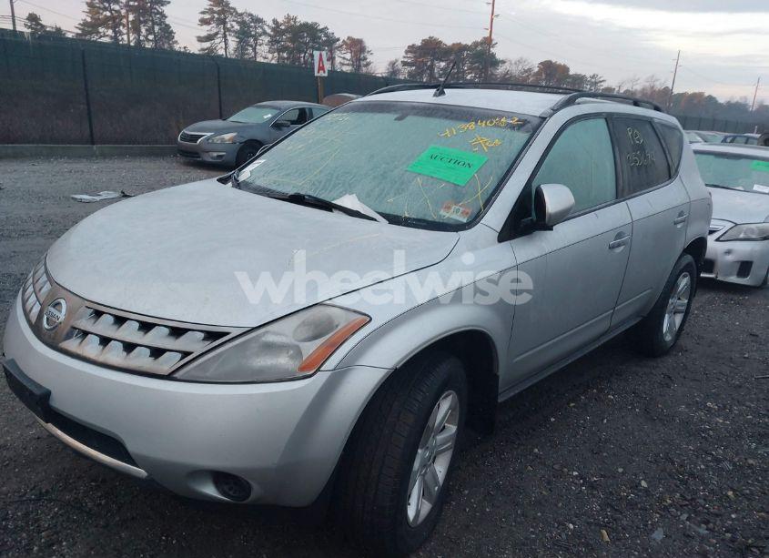 Photo 2 of 2007 Nissan Murano S (VIN JN8AZ08W37W655803)