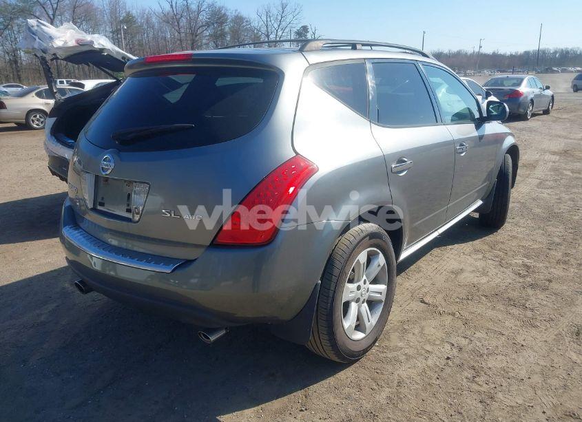 Photo 3 of 2007 Nissan Murano SL (VIN JN8AZ08W37W662640)