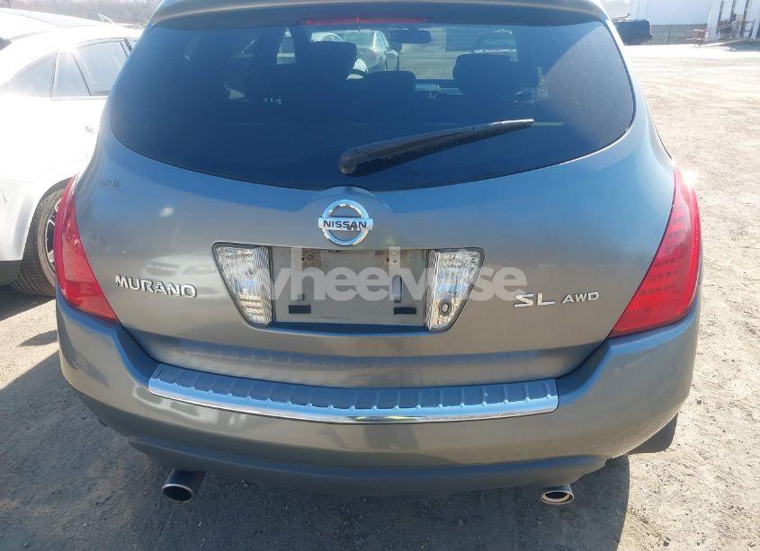 Photo 4 of 2007 Nissan Murano SL (VIN JN8AZ08W37W662640)