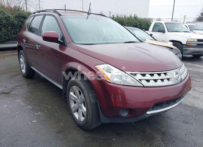 2007 Nissan Murano S (VIN JN8AZ08W37W663397) main photo