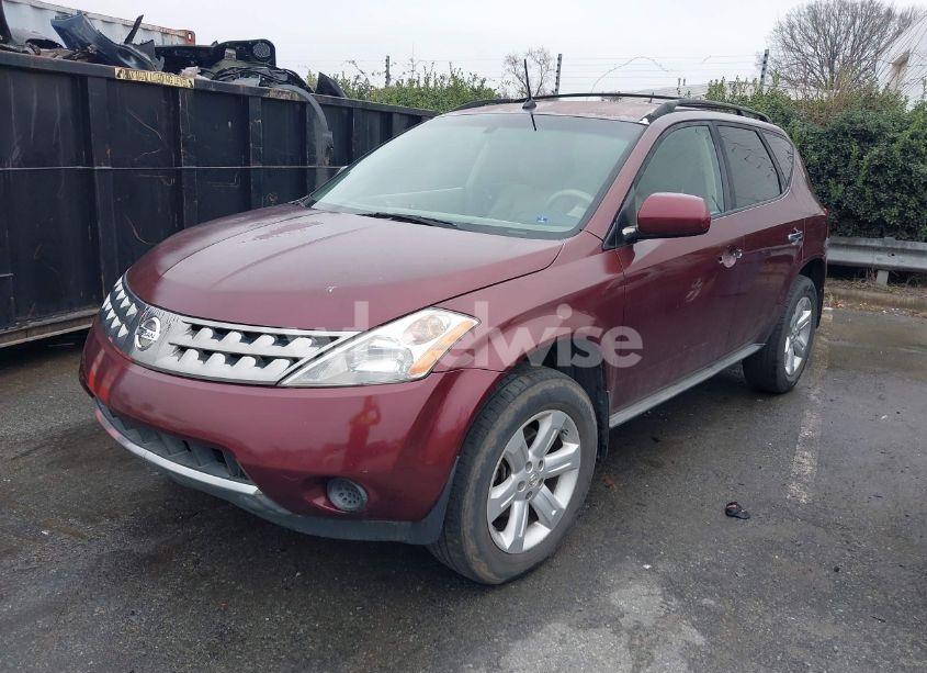 Photo 2 of 2007 Nissan Murano S (VIN JN8AZ08W37W663397)