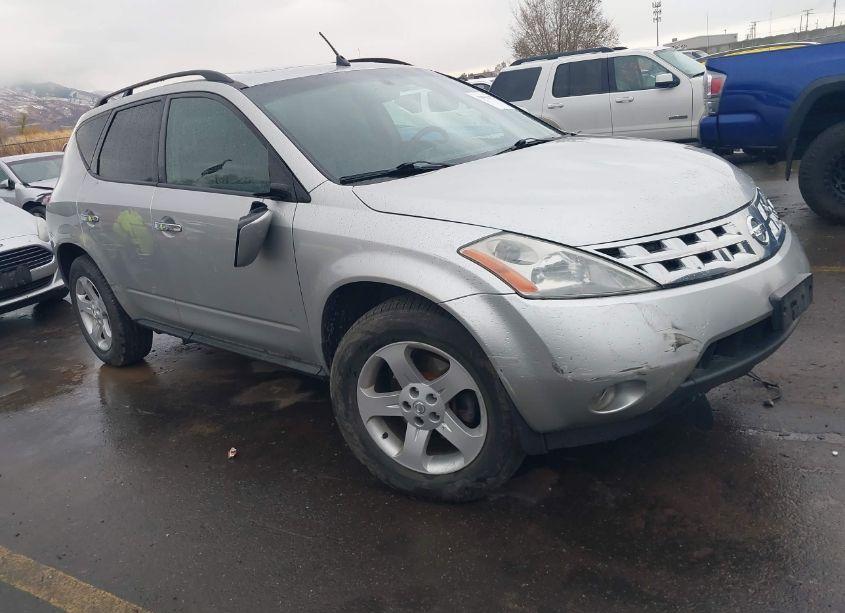 2003 Nissan Murano SL (VIN JN8AZ08W43W204356) main photo