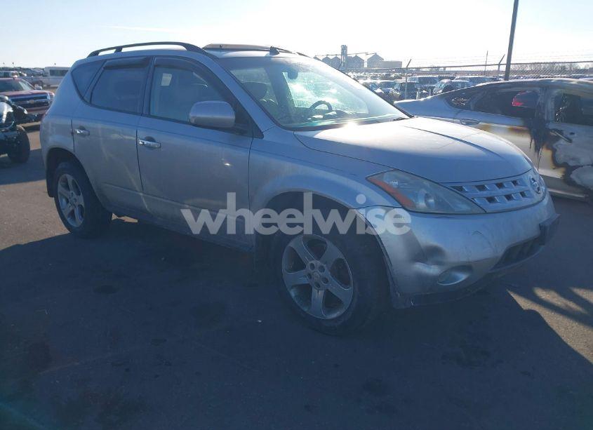 2005 Nissan Murano SL (VIN JN8AZ08W45W413518) main photo