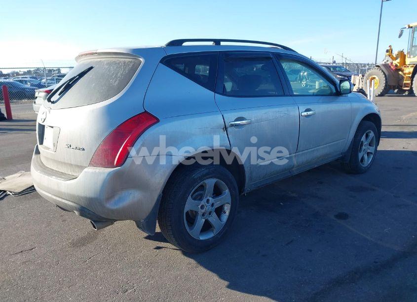 Photo 4 of 2005 Nissan Murano SL (VIN JN8AZ08W45W413518)