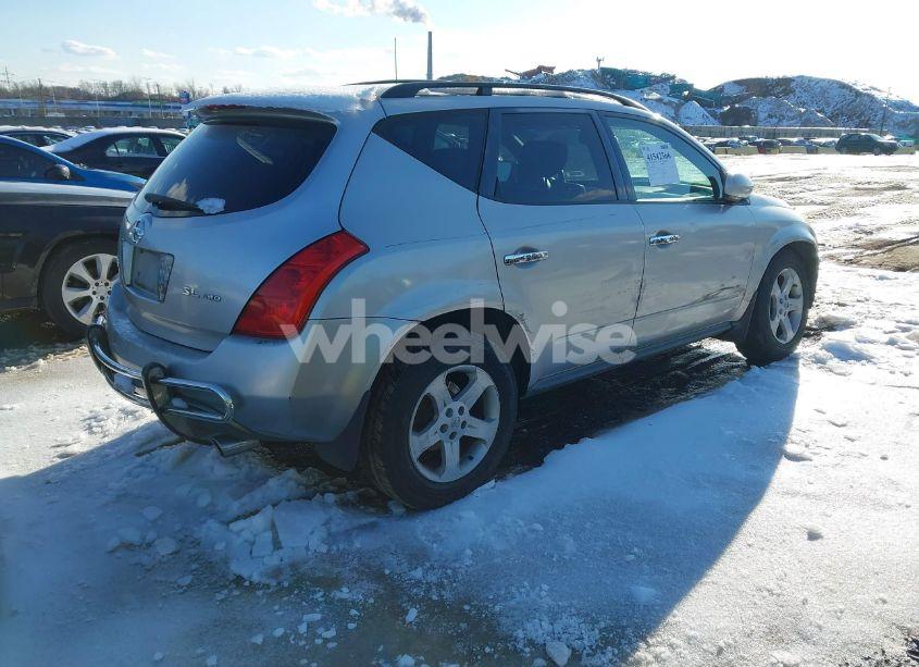 Photo 3 of 2005 Nissan Murano SL (VIN JN8AZ08W45W438158)