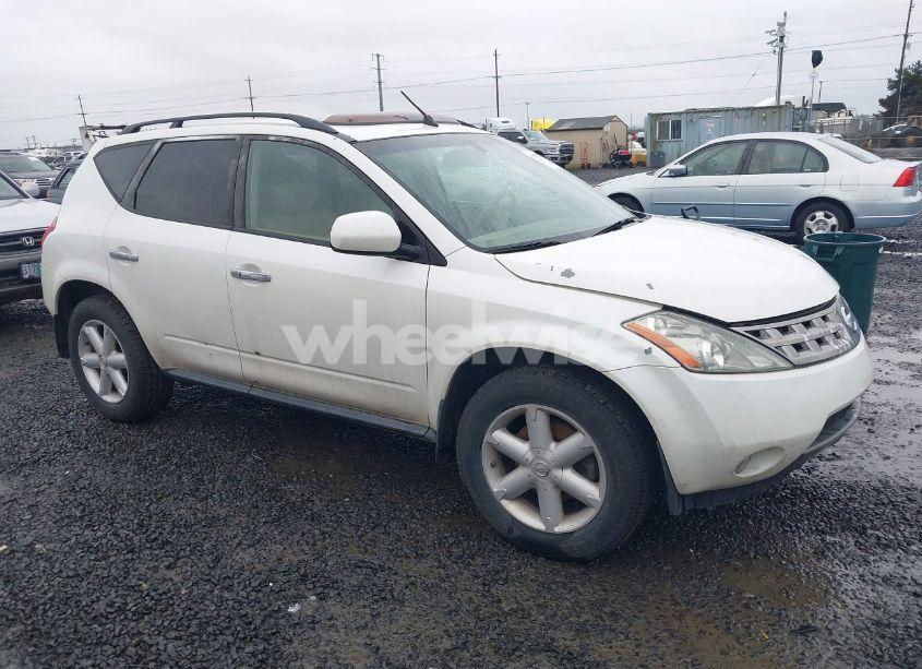 2005 Nissan Murano SE (VIN JN8AZ08W45W438953) main photo