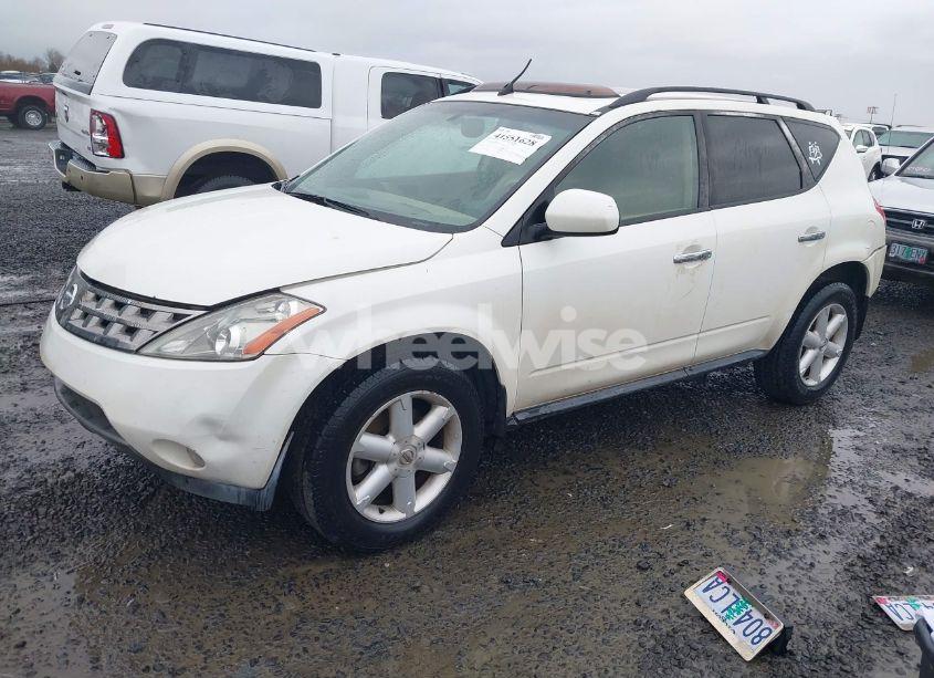 Photo 2 of 2005 Nissan Murano SE (VIN JN8AZ08W45W438953)