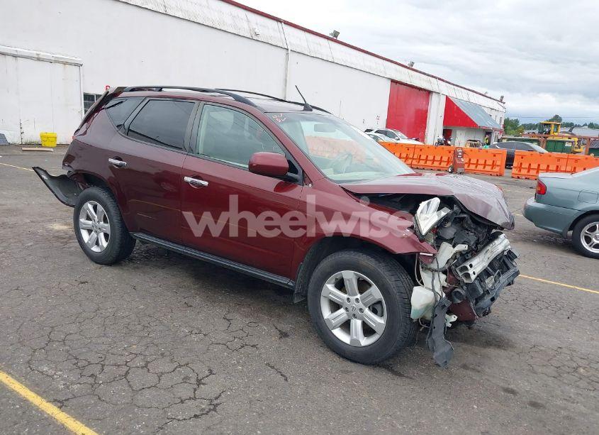 2006 Nissan Murano S (VIN JN8AZ08W46W509165) main photo