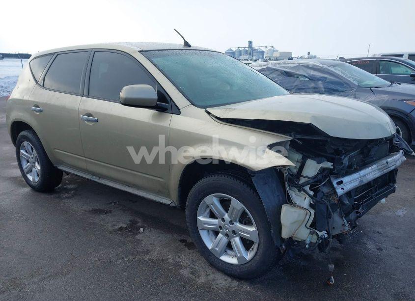 2006 Nissan Murano S (VIN JN8AZ08W46W519906) main photo
