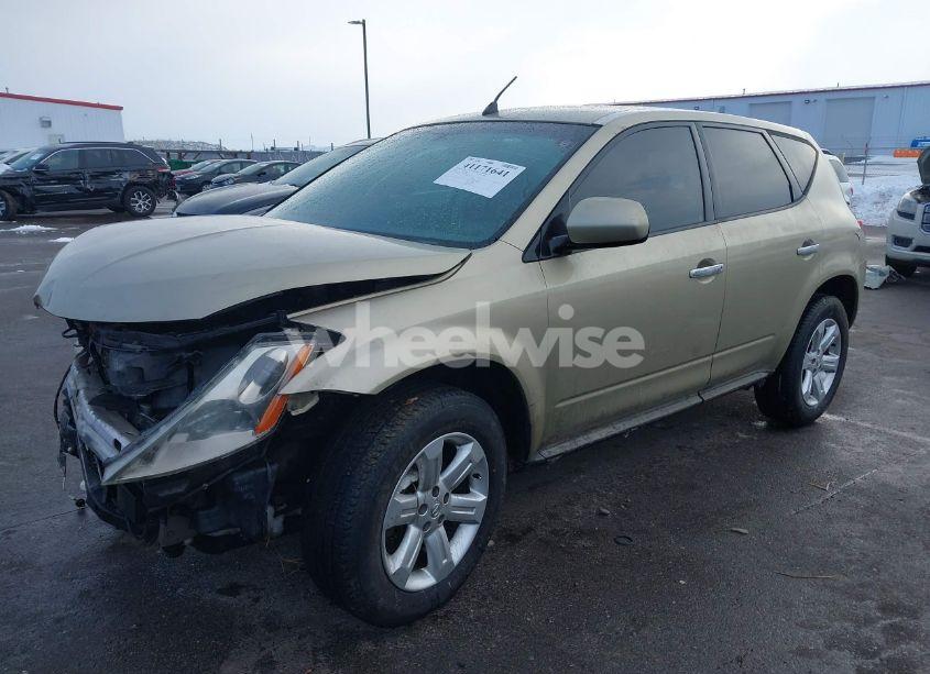 Photo 2 of 2006 Nissan Murano S (VIN JN8AZ08W46W519906)