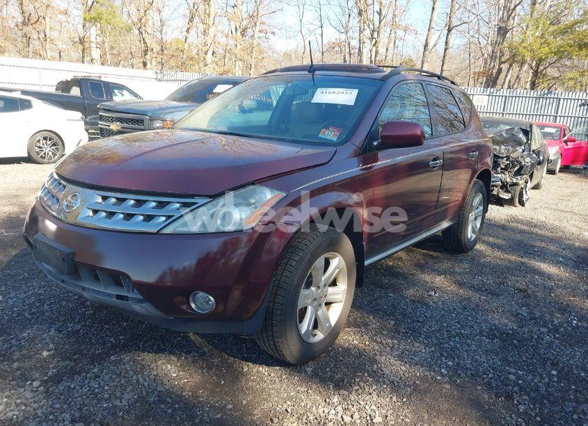 Photo 2 of 2007 Nissan Murano SL (VIN JN8AZ08W47W664140)