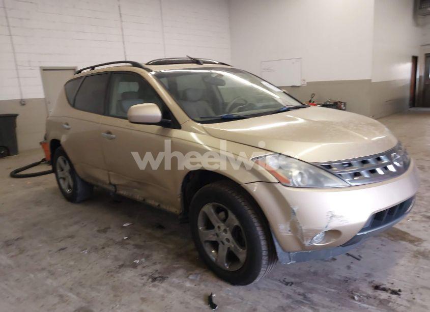 2004 Nissan Murano SL (VIN JN8AZ08W54W303995) main photo