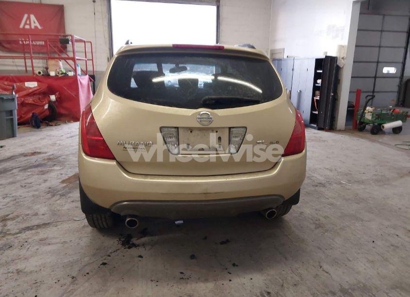 Photo 12 of 2004 Nissan Murano SL (VIN JN8AZ08W54W303995)