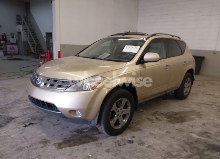 Photo 2 of 2004 Nissan Murano SL (VIN JN8AZ08W54W303995)