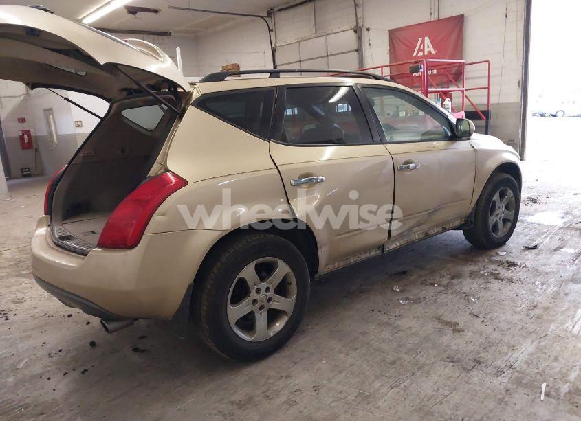 Photo 3 of 2004 Nissan Murano SL (VIN JN8AZ08W54W303995)