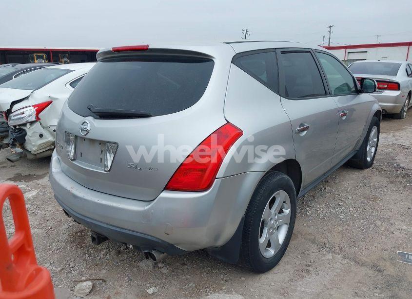 Photo 2 of 2004 Nissan Murano SL (VIN JN8AZ08W54W313099)