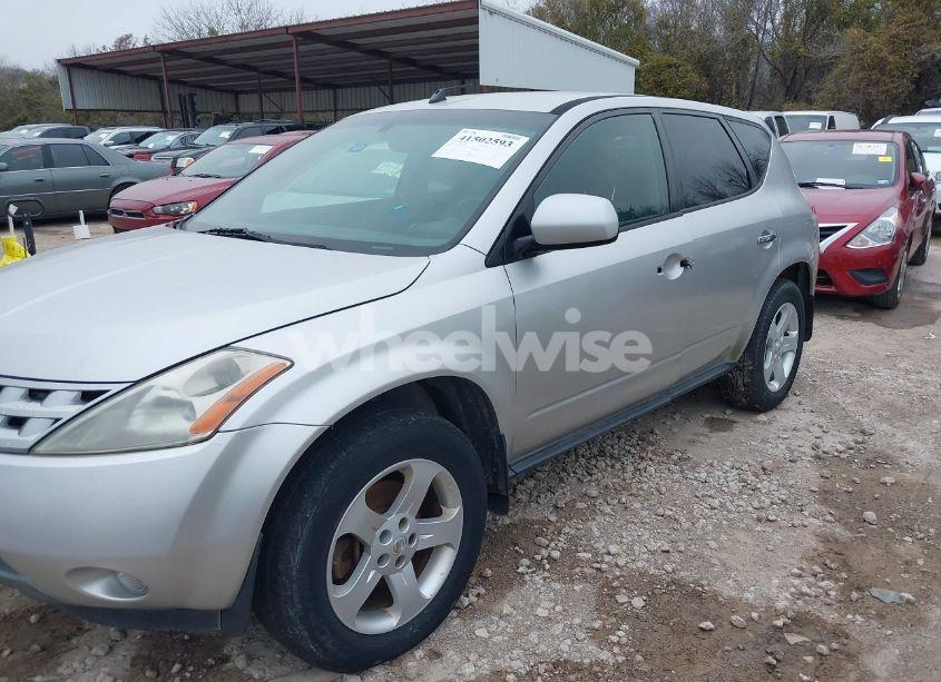 Photo 3 of 2004 Nissan Murano SL (VIN JN8AZ08W54W313099)