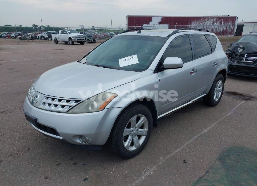 Photo 2 of 2006 Nissan Murano SL (VIN JN8AZ08W56W522779)