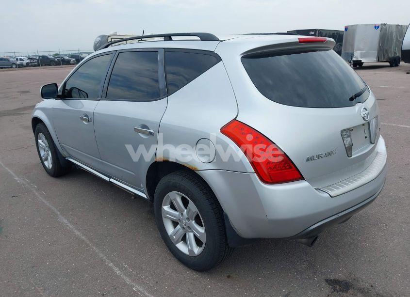 Photo 3 of 2006 Nissan Murano SL (VIN JN8AZ08W56W522779)