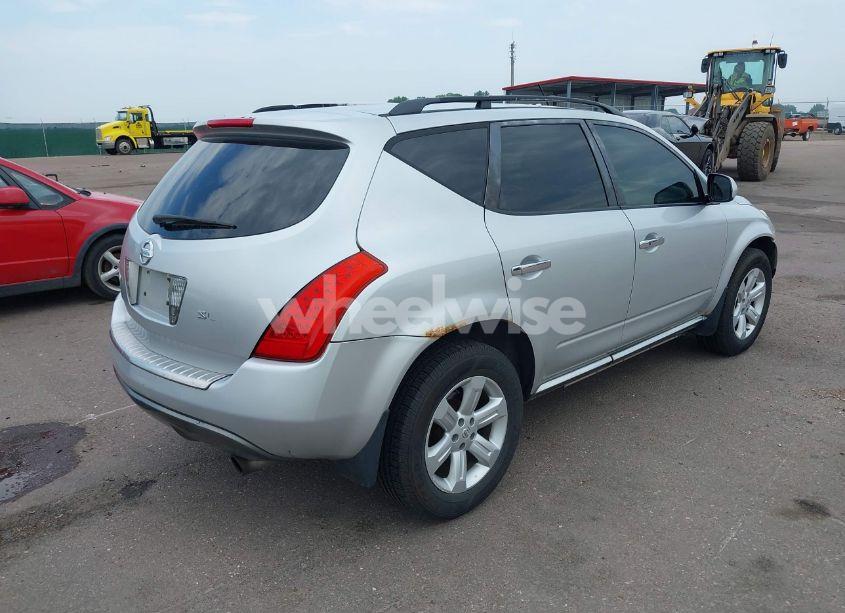 Photo 4 of 2006 Nissan Murano SL (VIN JN8AZ08W56W522779)