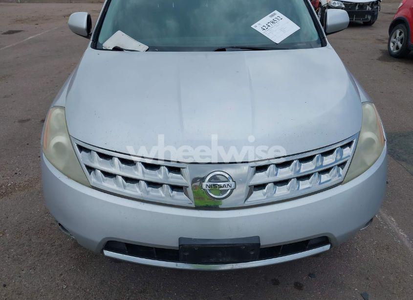 Photo 6 of 2006 Nissan Murano SL (VIN JN8AZ08W56W522779)