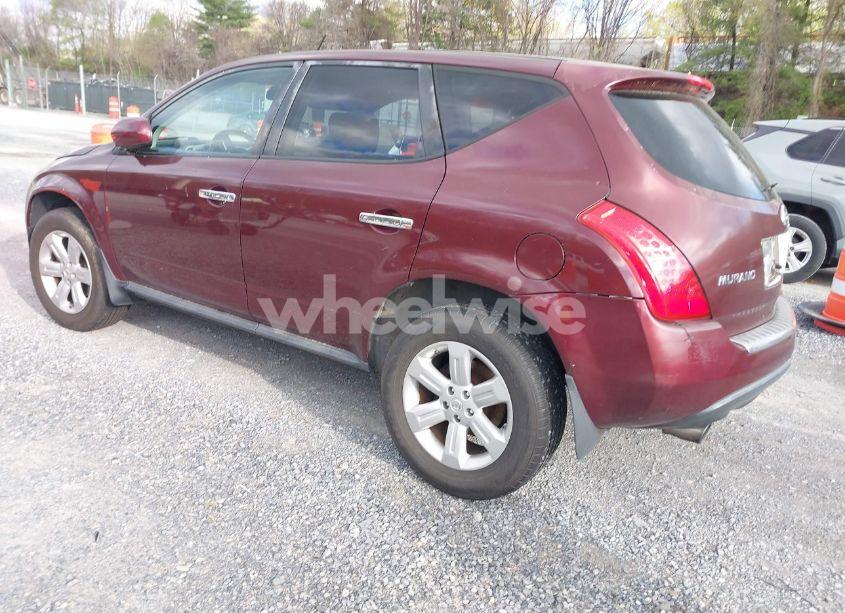 Photo 3 of 2007 Nissan Murano S (VIN JN8AZ08W57W628246)