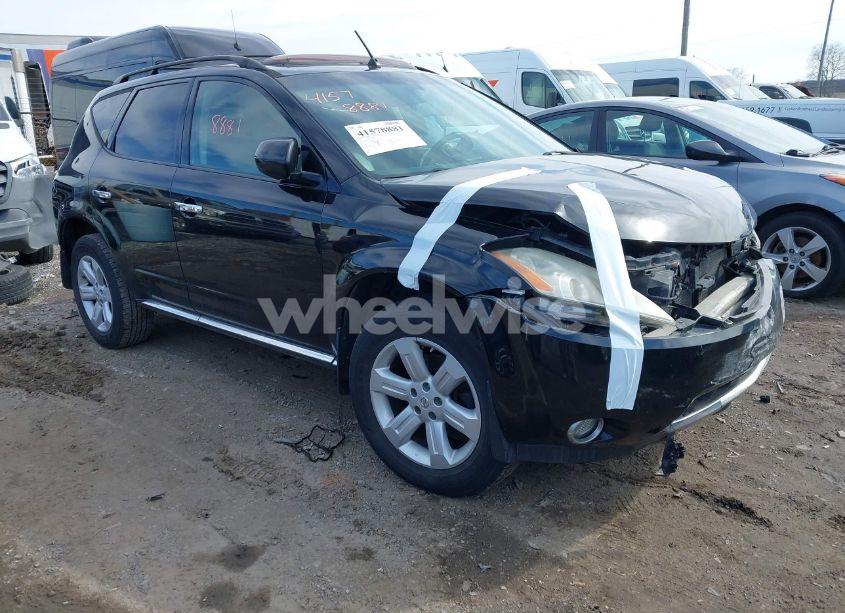 2007 Nissan Murano SL (VIN JN8AZ08W57W661330) main photo