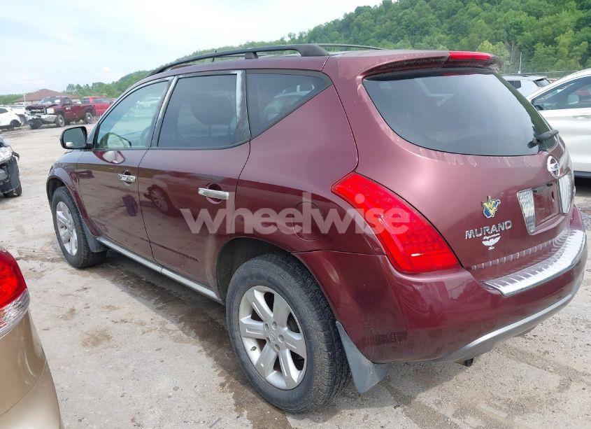 Photo 3 of 2007 Nissan Murano SL (VIN JN8AZ08W57W663319)