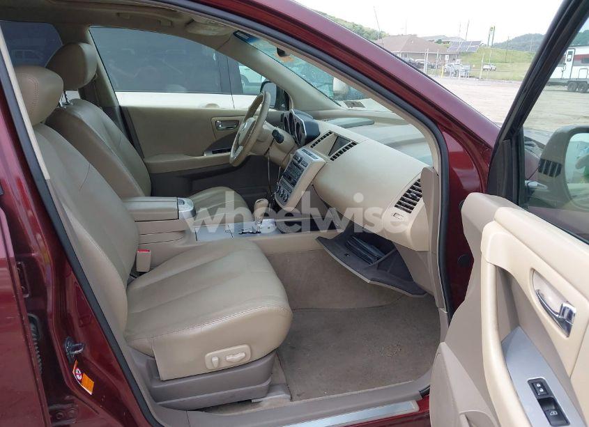 Photo 5 of 2007 Nissan Murano SL (VIN JN8AZ08W57W663319)