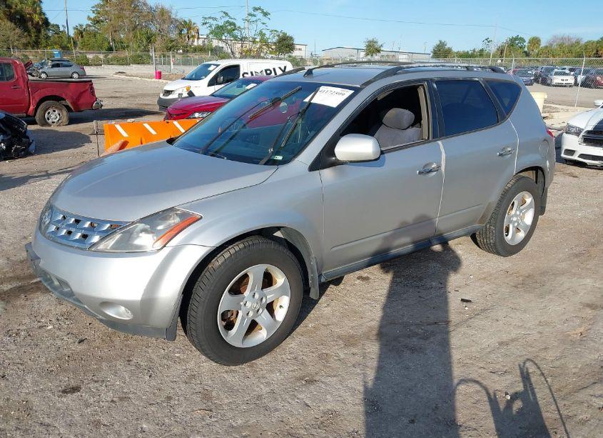 2003 Nissan Murano SL (VIN JN8AZ08W63W223779) main photo