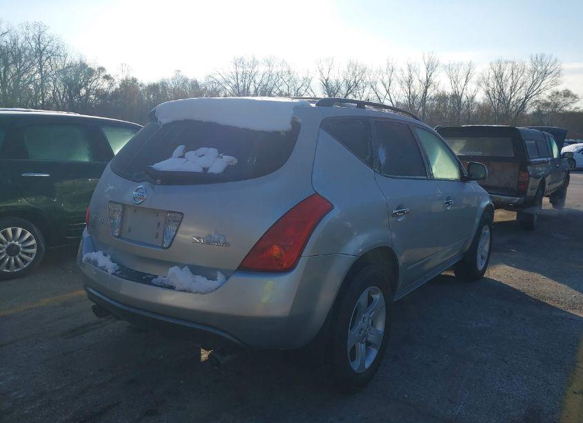 Photo 3 of 2004 Nissan Murano SL (VIN JN8AZ08W64W339131)