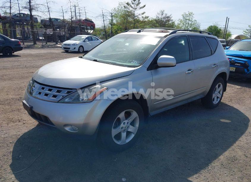 Photo 2 of 2005 Nissan Murano SL (VIN JN8AZ08W65W443815)