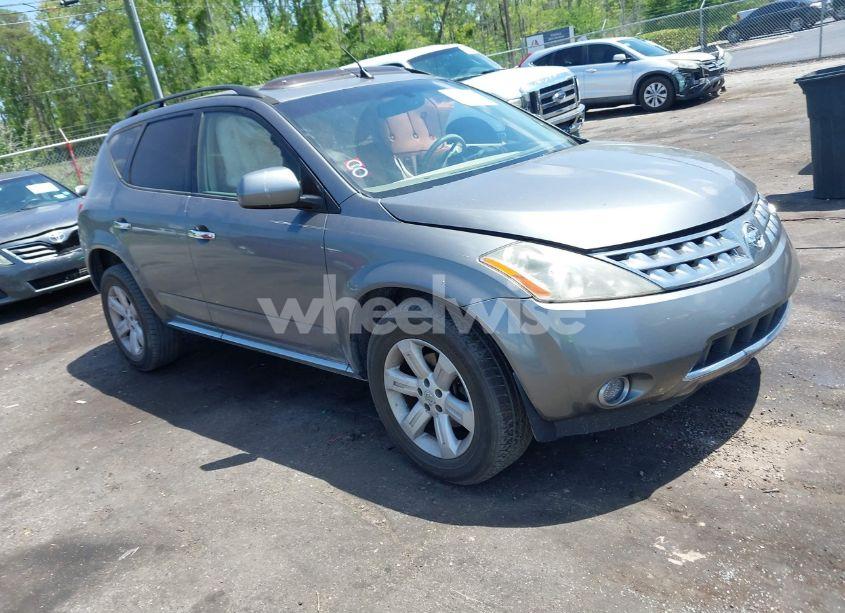2006 Nissan Murano SL (VIN JN8AZ08W66W501231) main photo