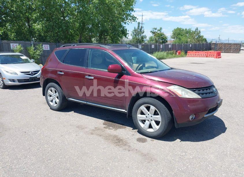 2006 Nissan Murano SL (VIN JN8AZ08W66W506669) main photo