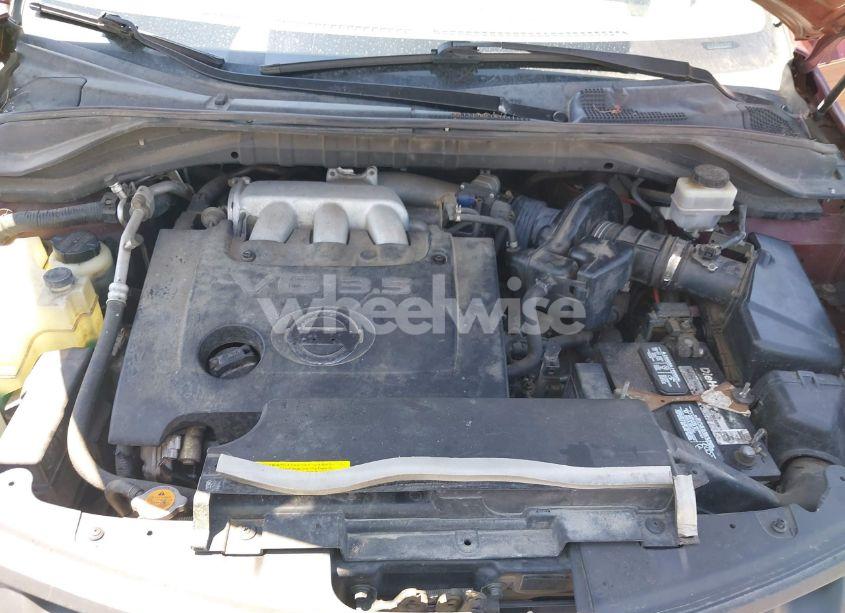 Photo 10 of 2006 Nissan Murano SL (VIN JN8AZ08W66W506669)