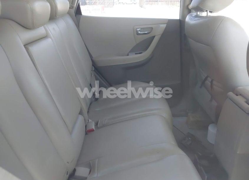 Photo 8 of 2006 Nissan Murano SL (VIN JN8AZ08W66W506669)